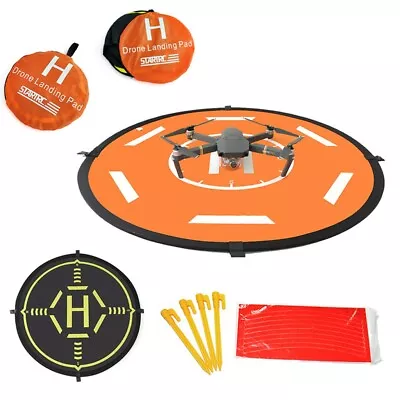 Landing Pad Helipad Foldable For DJI Phantom 4 3 Mavic Pro Drone RC Quadcopter √ • £12.41