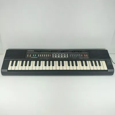 Vintage Casio Casiotone MT-205 Electronic Keyboard Piano Synth With AC Adapter  • $59.90