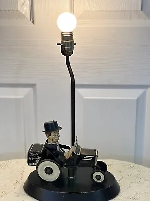 Charlie McCarthy Benzine Buggy Marx 1930’s Wind-up Tin Toy Edgar Bergen Lamp • $295