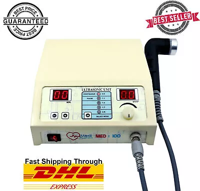 Portable Ultrasound Therapy Machine For Pain Relief 1MHz Chiropractic Pulse Unit • £111.56