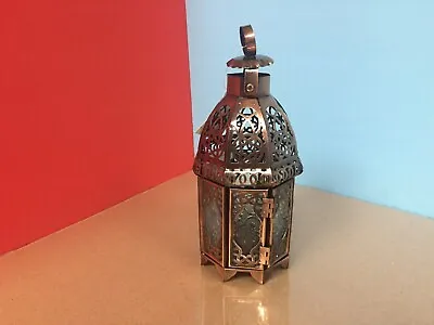 Moroccan Lantern Tea-Light Lamp Votive Candle Holder Hanging Home/Wedding Decor • $12