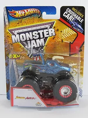 Hot Wheels 2013 Monster Jam 1:64 Jurassic Attack Spectra Flames MOC JR958 • $23.95