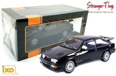 IXO Models Ford Sierra RS 500 Cosworth Black 1988 1/18 Scale Diecast 18CMC120 • £82.99