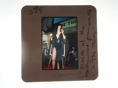 ELVIRA CASSANDRA PETERSON JOHN CARPENTER THING SLIDE/TRANSPARENCY Movie Photo • $31.50