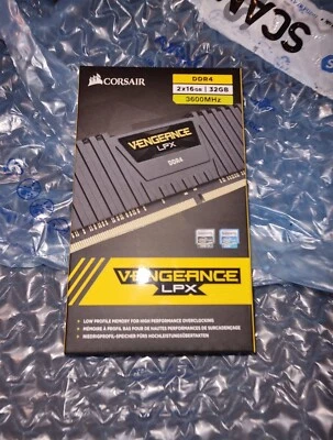 £63.99 • Buy Corsair Vengeance LPX RAM - Black