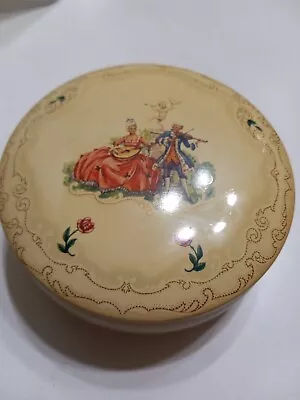 Daher Decorated Ware Vintage Round Tin Metal Container • $8