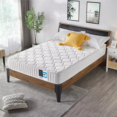 Double Mattress Memory Foam Double Mattress Pocket Sprung Double Mattress White • £109.89