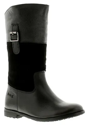 £22 • Buy Buckle My Shoe Girls Black Leather Boots HARP UK 11 - 3 F Fit NEW BOXED