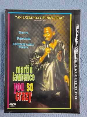 New Sealed Martin Lawrence You So Crazy Dvd • $7.99