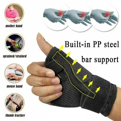 £5.98 • Buy Sheath Wrist Support Stabilizer Thumb Support Brace Thumb Spica Brace Splint