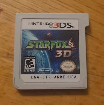 Star Fox 64 3D Nintendo 3DS Cartridge Only  • $19.99