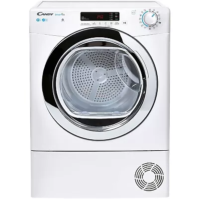 Candy Smart Pro 9kg Condenser Tumble Dryer White CSOEC9DCG-80 • £355.32