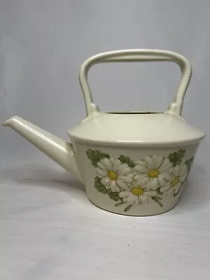 Vintage Metlox Poppytrail Sculptured Daisy Teapot - Mid Century Modern No Lid • $13