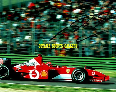 Michael Schumacher Autographed 8x10  Glossy Photo With Coa (b021) • $436.18