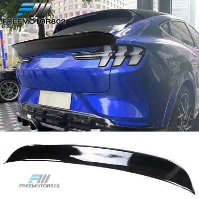 Fits 21-23 Ford Mustang Mach-E Gloss Black Duckbill Trunk Spoiler Wing Lip PP • $89.99