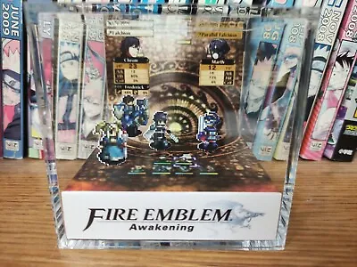 Fire Emblem Chrom Vs Marth Handmade Diorama-Gameboy Gaming/Retro Cube -Fanart • $49.99