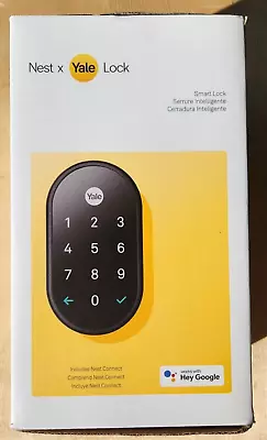 Google Nest X Yale Lock Keypad • $222