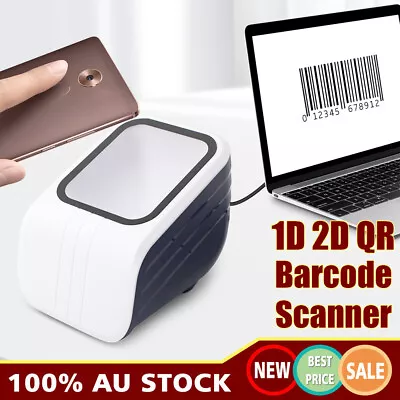 1D 2D QR Barcode Scanner Platform USB Wired Bar Code Reader CMOS Image Sensor AU • $34.99