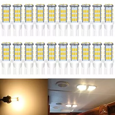 - T10 921 LED Bulb Warm White Camper Light Bulbs 168 912 194 LED Bulb For 12V... • $27.28