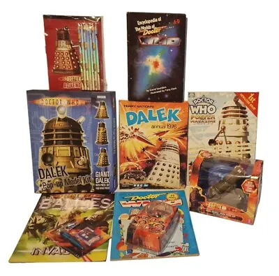 Doctor Who : Dalek Kit Books Magazines Poster Annual Model Pencils (scj9) • £137