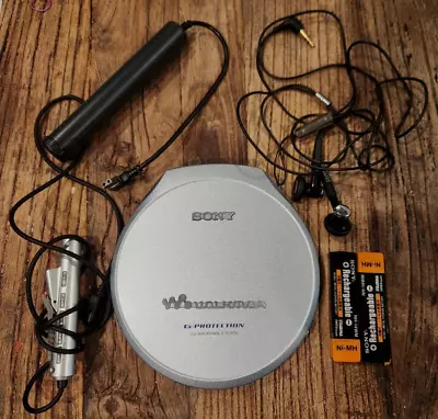 Sony D-EJ925 Portable CD Walkman Discman G Protection Vintage W Batterries! RARE • $199.99