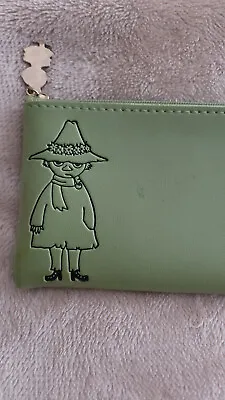 Used Green Moomin Pouch With Snufkin On Front. Excellent Condition Made In Japan • $14.99