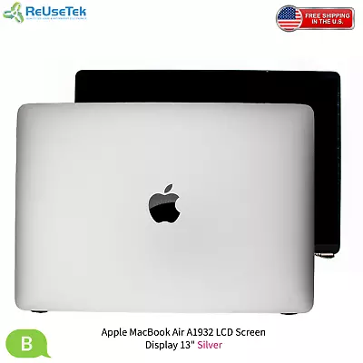 Apple MacBook Air A1932 LCD Screen Display 13  Silver • $112