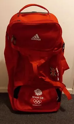 £53 • Buy Red Adidas London 2012 Olympics Team GB GREAT BRITAIN Carry/luggage Case Athlete