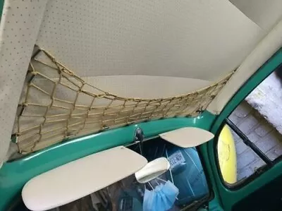 Overhead Storage Net For VW Beetle TAN Bug Type 1 Beetle Oval Split Bug AAC012 • $77.06