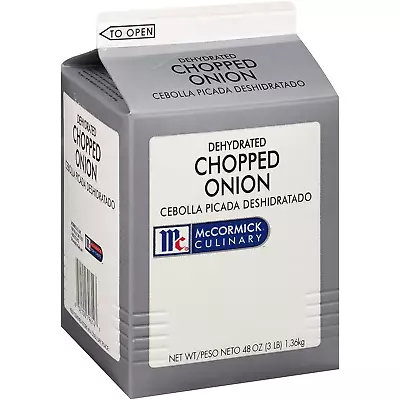 McCormick Culinary Dehydrated Chopped Onion 3 Lbs • $28.42