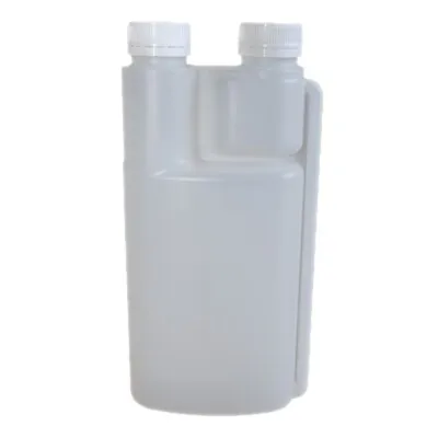$29.95 • Buy 2 X Twin Neck Squeeze Chamber Standard Bottle Big 1000ml Shot Alcohol Camping RV