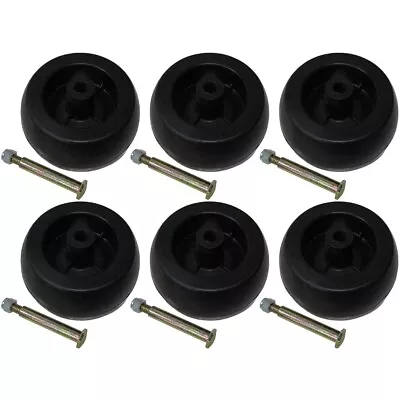 6PK Heavy Duty 5  Mower Deck Wheels Bolts Fits John Deere M84690 Murray 092265 • $57.99