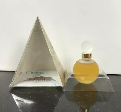 Worth Je Reviens Eau De Toilette 1.7 Oz 50 Ml Perfume Vintage NIB • $62.30