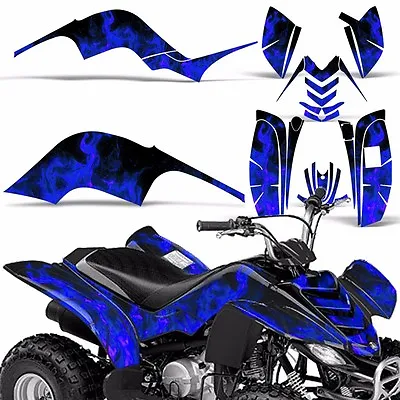 Yamaha Raptor 80 Decal Graphic Kit Quad ATV Decal Racing Parts 02-08 ICE U • $79.95