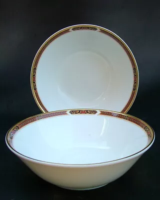 TWO Marks & Spencer Connaught 2605 Pattern Cereal Or Dessert Bowls 15cm - In VGC • £9.95