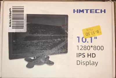 New - HMTECH 10.1 Inch Mini Monitor Small HDMI Monitor 1280x800 VGA Monitor • $46