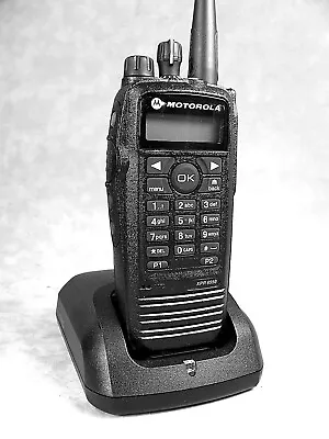 $329 • Buy MINT Motorola XPR6550 UHF MOTOTRBO Portable Radio W/Accessories