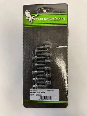 Mopar Small  Block Stainless Steel  Header Bolt Kit • $19.99