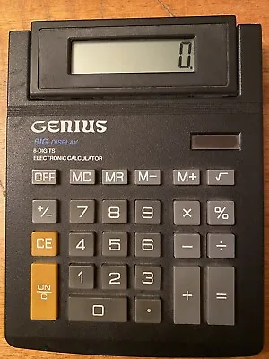 £4.99 • Buy Genius Big Display Jumbo Calculator - Office Essentials | Large Prop