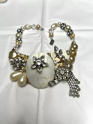 Wendy Gell Vintage 1986 Classic Victorian Chocker Necklace • $100