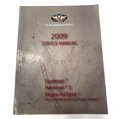 Oem Victory 2009 Hammer Vegas Jackpot Service Repair Instruction Manual Book • $77