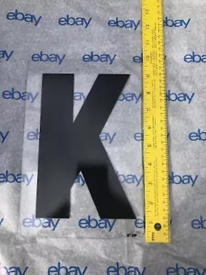 8 Inch Zip Letters Changeable Outdoor Signage Marquee Letters Letter K • $8