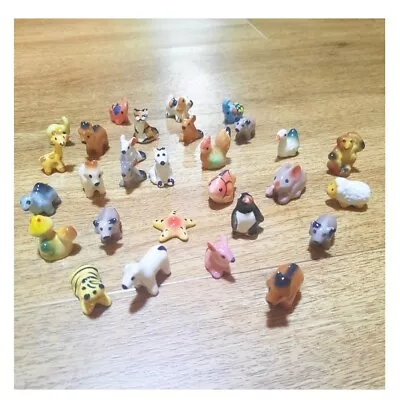 30 Pcs Animal Miniature Ceramic Mini Mix Random Figurines Wholesale • $56.98
