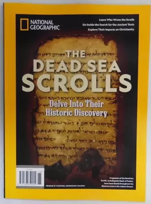 National Geographic Special Collectors Edition 2024 The Dead Sea Scrolls • £14.99