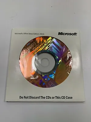 Microsoft Office Basic Edition 2003 OEM For Windows - 1 User/s Pack • $13.95