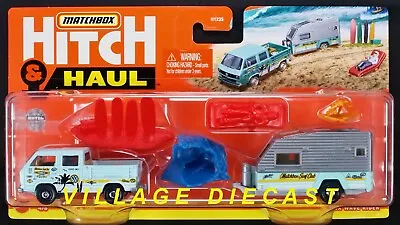 2021 Matchbox Hitch & Haul #4 MBX Wave Rider VW Transporter Cab | CARGO IN BED • $4.99