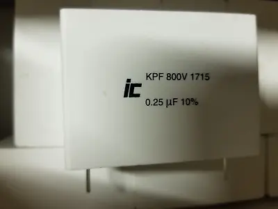 Illinois Capacitor Cornell Dubiler KPF Film Foil Capacitor 800V 1715 0.25 Uf 10% • $9.99