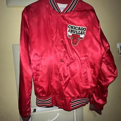 Vintage Chicago Bulls Chalk Line Jacket Mens Size Medium • $265