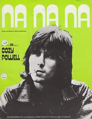 Na Na Na - Cozy Powell - 1974 Sheet Music • £6