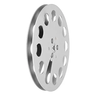 (Silver)1/4 7 Inch Empty Tape Reel 11 Hole Take Up Reel For Reel To Reel Tape • £23.44
